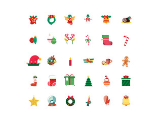 UI设计icon图标节日圣诞节图标素材